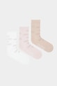 Guess skarpetki 3-pack skarpetki długie różowy O5BG04.KBZU0