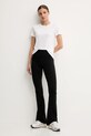 EA7 Emporio Armani spodnie dresowe AF12484.7W000460 czarny AW25