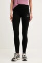 EA7 Emporio Armani legginsy z elastanem czarny AF12484.7W000539