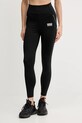 EA7 Emporio Armani legginsy treningowe z elastanem czarny AF13534.7W000594