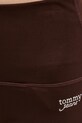 Odzież Tommy Jeans legginsy DW0DW21830 brązowy