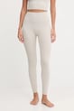adidas Performance legginsy do jogi All Me z elastanem beżowy JW7580