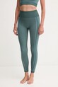 Hummel legginsy do jogi wzorzyste turkusowy 230429