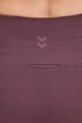 Hummel legginsy do jogi bordowy 230429