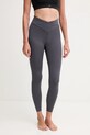 Hummel legginsy do jogi z elastanem szary 230453