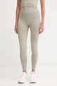 Hummel legginsy treningowe z elastanem zielony 231653