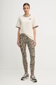 Puma legginsy 688085 beżowy AW25