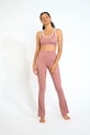 Banana Moon legginsy Wellflow z elastanem różowy UNITY.WELLFLOW