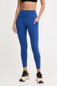 New Balance legginsy treningowe z elastanem niebieski WP51268GAB