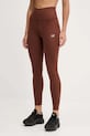 New Balance leggins de antrenament uni maro WP51112ROK