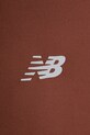 New Balance legginsy treningowe brązowy WP51112ROK