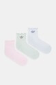 Κάλτσες adidas Originals 3-pack ψηλές κάλτσες ροζ KC8728
