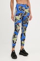 adidas Performance legginsy treningowe x Farm Rio wzorzyste niebieski JL8628