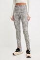 adidas by Stella McCartney leggins de antrenament Training Rolltop Splitcuff Leggings tricotaj gri JM8477