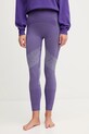 Κολάν γιόγκα adidas by Stella McCartney με μοτίβο μωβ JN0544