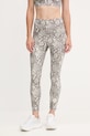Tréningové legíny adidas by Stella McCartney TruePurpose s elastanom béžová JW4556