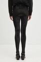 Odzież Fiorucci legginsy welurowe Velour Semi-Footed W02FPBPA372VR01BK01 czarny