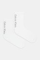 Ponožky Calvin Klein Jeans 2-pack dlouhé ponožky bílá 701235379