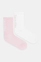 Calvin Klein Jeans calzini pacco da 2 calzini rosa 701235379