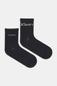 Ponožky Calvin Klein Jeans 2-pack dlouhé ponožky černá 701235518