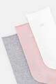 Calvin Klein skarpetki 3-pack 701234368 różowy AW25