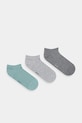 Μικρές κάλτσες Calvin Klein 3-pack κοντές κάλτσες πράσινο 701234369