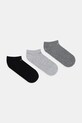 Calvin Klein stopki 3-pack skarpetki krótkie szary 701234369