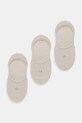 Calvin Klein stopki 3-pack nadruk beżowy 701234370