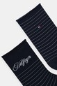 Čarape Tommy Hilfiger 2-pack 701236455 mornarsko plava AW25