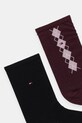 Tommy Hilfiger șosete 2-pack 701236734 burgundia AW25