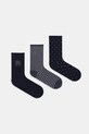 Tommy Hilfiger skarpetki 3-pack skarpetki długie granatowy 701236464