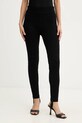 MICHAEL Michael Kors legginsy z elastanem czarny MF530W7JWV