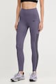 adidas Performance legginsy treningowe Opt 3S z elastanem fioletowy JX7322
