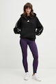 adidas legginsy Essentials JY3176 fioletowy AW25