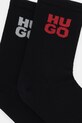 HUGO șosete 2-pack 50524283 negru NC25