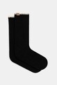 UGG skarpetki z domieszką wełny MARLENY skarpetki długie czarny 1163870