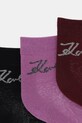 Κάλτσες Karl Lagerfeld 3-pack A4W47031 ροζ AW25