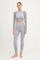 On legginsy do jogi Studio 1WF10353857 fioletowy AW25