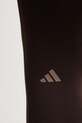 adidas Performance legginsy treningowe brązowy KT3284