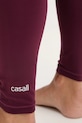 Odzież Casall legginsy treningowe Soft Touch 25041. bordowy