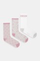 women'secret skarpetki 3-pack skarpetki długie różowy 4482725