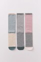 women'secret skarpetki 3-pack skarpetki długie zielony 4482711