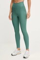 Casall legginsy treningowe z elastanem turkusowy 25054