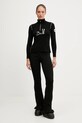 Newland legginsy sportowe LADY RIB LEGGINGS N46824.15 czarny AW25