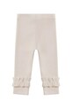 Dziewczynka Donsje legginsy niemowlęce z bawełną Marit Leggings 4100100.56.92 beżowy