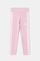 adidas legginsy dziecięce KB7306 fioletowy AW25