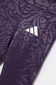 Дитячі легінси adidas фіолетовий JM3910