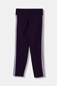 Dziewczynka adidas legginsy dziecięce JV7321 fioletowy