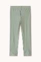 Djevojčice Dječje tajice Tinycottons STRIPES SHINY LEGGINGS AW25.331 zelena