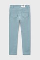 Mayoral leggings per bambini 511.6N.Mini.9BYA turchese AW25